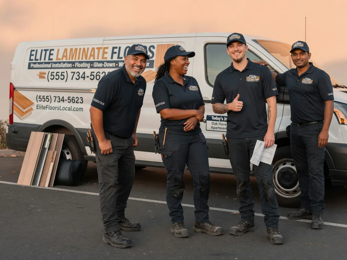 Laminate flooring installation company in Hazelhurst, WI